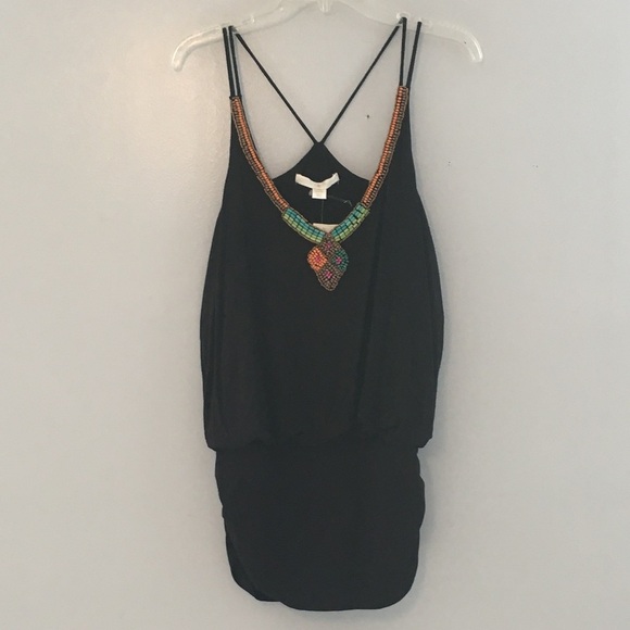 Wood Bead Thin Strap Blouson - Picture 2 of 6